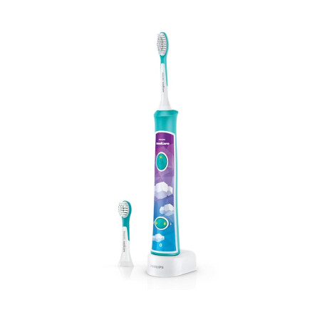 spazzolino elettrico philips sonicare per bambini multicolore [hx6352/11]