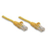 cavo di rete patch in rame cat. 5e giallo utp 10 mt