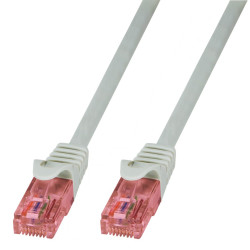 cavo di rete patch in rame cat.6 intellinet u/utp lszh grigio 5m