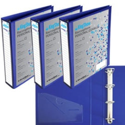 raccoglitore ppl personal. 65 a4 4d blu 22x30cm kingshow starline