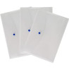 busta con bottone 22x30cm trasparente starline [030025nt]