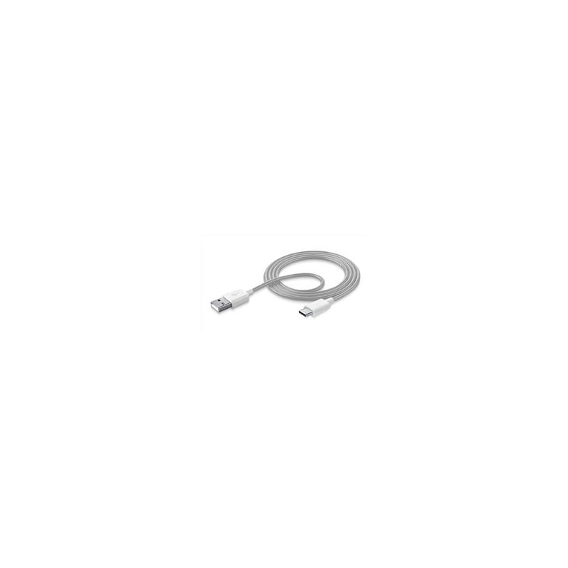 cavo cellular line usb-a a usb-c smart data cable m/m bianco