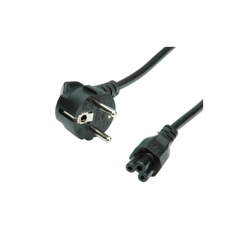 value power cable, straight compaq connector nero 1.8m cavo di alimentazione