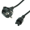 value power cable, straight compaq connector nero 1.8m cavo di alimentazione