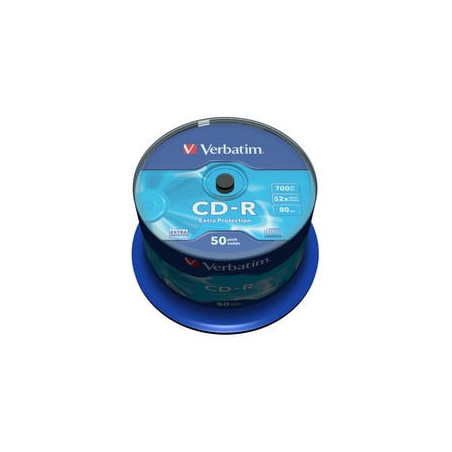 confezione cd-r verbatim 700mb x52 50pz [43351]