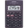 calcolatrice tascabile casio hl-4a antracite display (cifre):