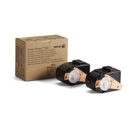 Toner xerox 2 pz magenta phaser 7100 alta capacita' [106r02603]