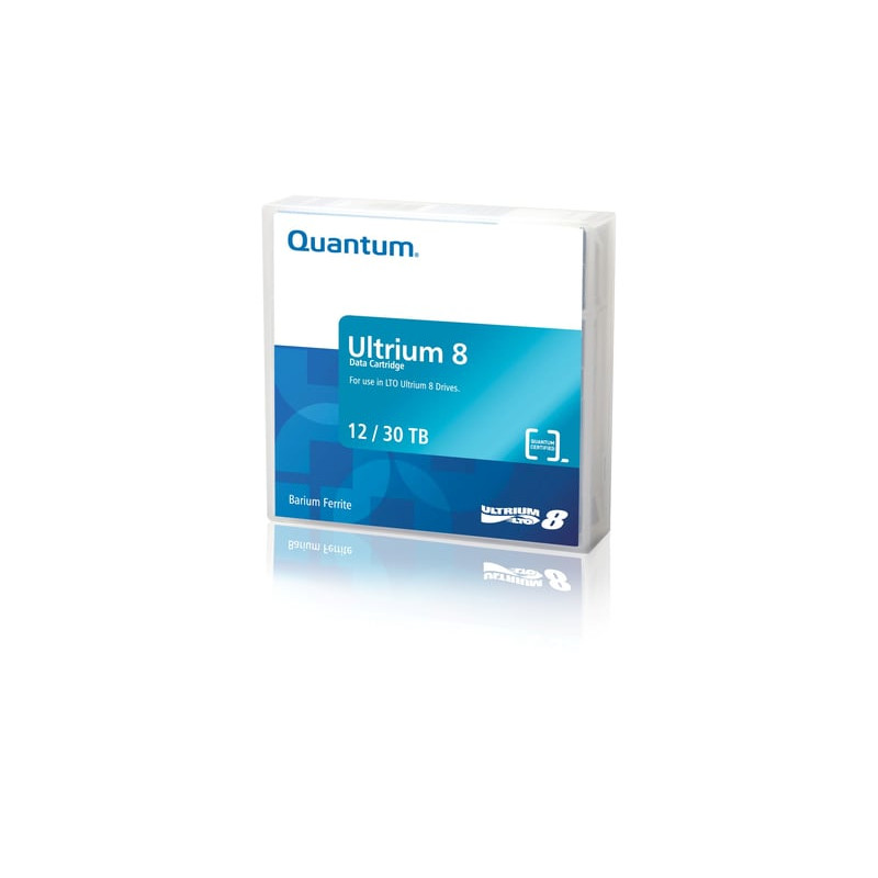 cartuccia dati quantum lto8 12tb/30tb ultrium [st000083]