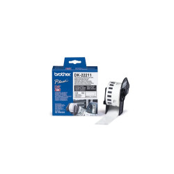 Nastro ades in pellicola nero/bianco 29mm - 15.24 metri lunghezza