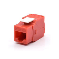 keystone wp europe cat.6a utp tool less rosso [wpc-key-6aup-tl/r]