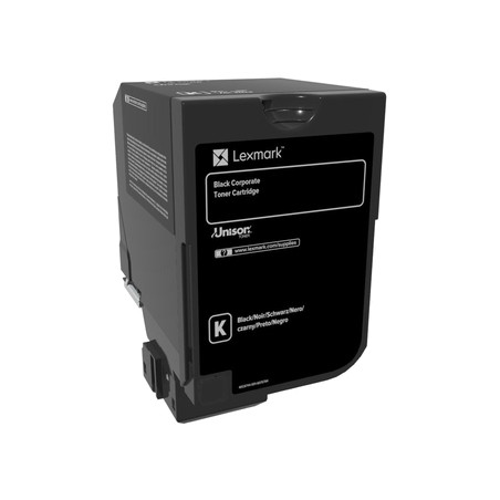toner lexmark nero cs72x/ [74c20ke]