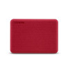 hard disk esterno 2,5 1tb toshiba canvio advance rosso [hdtca10er3aa]