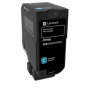 toner lexmark cs720 cs725 cx725 ciano [74c20ce]
