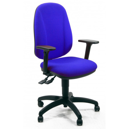 sedia operativa unisit giano girevole blu [gigi/blu]