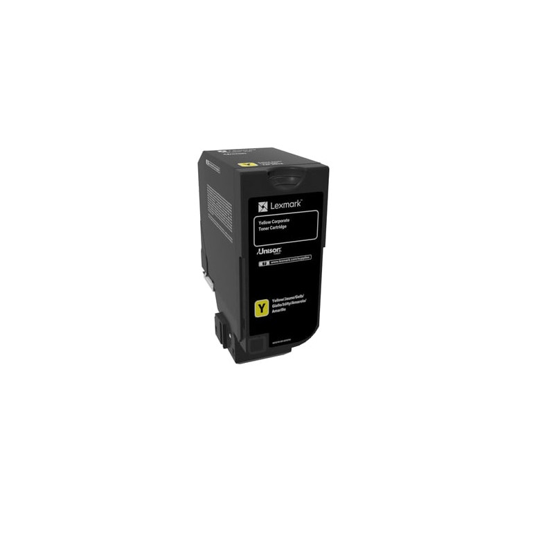 toner laser lexmark per cs720 cs725 cx725 3000 pagine 1pz giallo