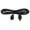 cavo di alimentazione zebra tipo f accoppiatore c5 nero [450042]