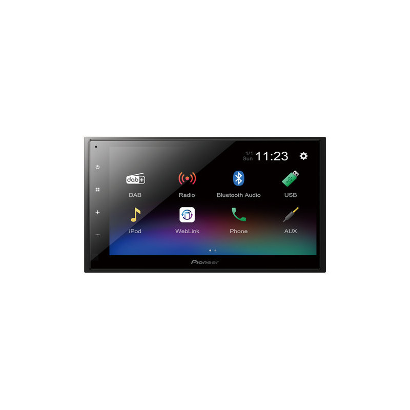 autoradio pioneer dmh-a340dab 6,8" dab/dab+ 13 bande [1026881]