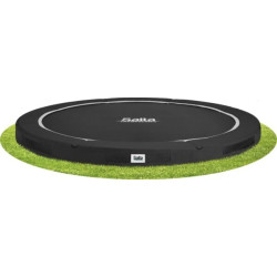 trampolino salta premium ground da giardino 251cm nero [5831a]