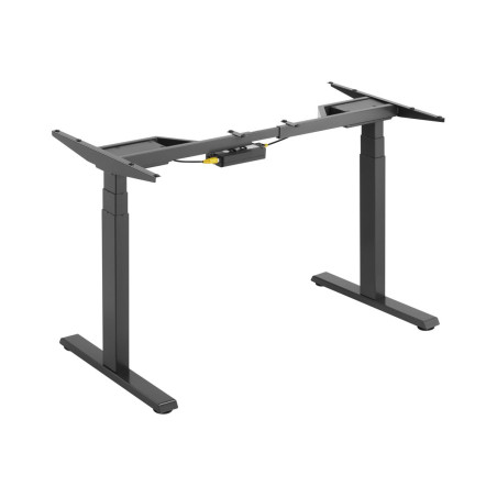 telaio tavolo raidsonic elevabile icy box nero [ib-ew206b-t]