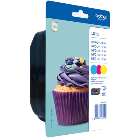 Cartuccia brother lc-123rbwbpdr [lc123rbwbpdr]