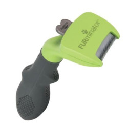 pettine furminator per cane a pelo lungo s verde/nero [fur151111]