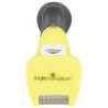 pettine furminator per cane a pelo corto xs giallo/nero [fur151418]