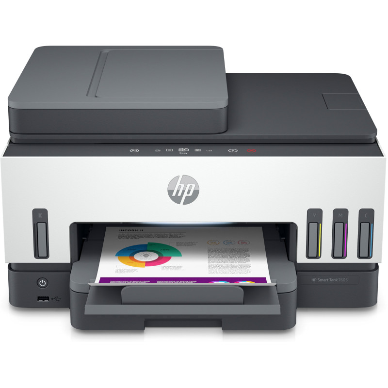 stampante hp smart tank 7605 thermal inkjet a4 4800 x 1200 dpi 15