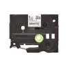 Nastro di stampa brother tzefx211 6mm bianco/nero [tzefx211]