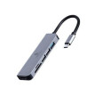 hub usb gembird a-cm-combo6-02 usb type-c 6 in 1