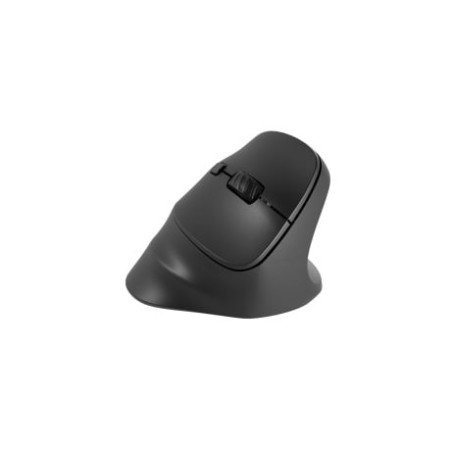 mouse natec crake 2 verticale wireless/bluetooth 2400dpi nero [umnatrbd0000036]