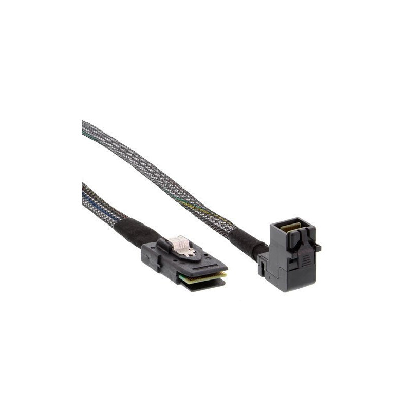 Inline cavo mini sas hd, da sff-8643 angolato a sff-8087