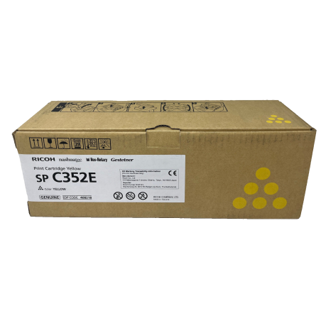 toner ricoh sp c352e 9000pagine magenta 1pz [408217]