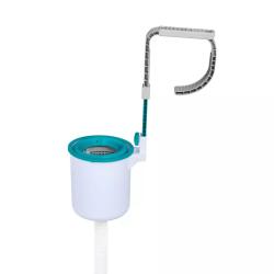 skimmer di superficie bestway per piscina blu/grigio/bianco