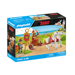 playmobil carro romano di asterix multicolore 31pz [71543]