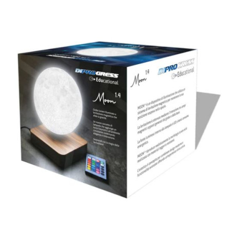 lampada a levitazione diprogress dp-moon-14 bianco