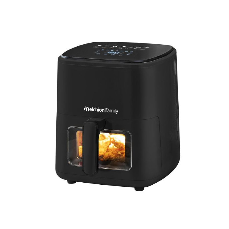 friggitrice ad aria melchioni 118340045 marianna 5l 1500w nero