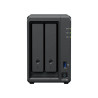 nas synology diskstation ds725+ 2 bay 3.1ghz nero [ds725+]