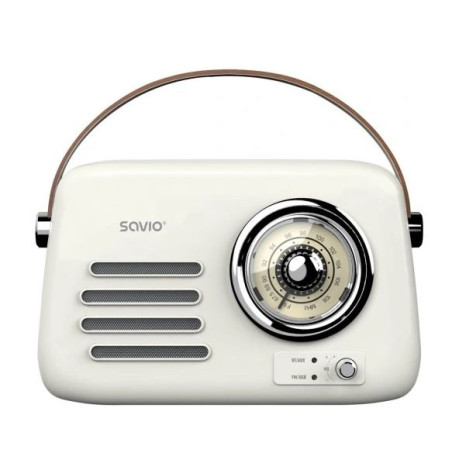 radio portatile savio bianco [rs-02]