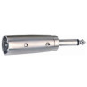 Adattatore quiklok adattatore g123k xlr masch.-jack6,3 mono