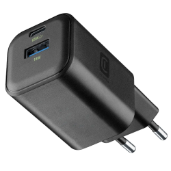 alimentatore da rete cellularline 65w nero