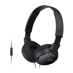 Cuffie sony mdr-zx110apb black chiusa c/micr.