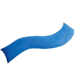 cuscino cilindrico aston taglia s blu [410181]