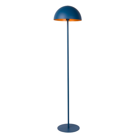 lampada da terra a led lucide siemens e27 ip20 40w 35cm acciaio blu