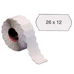 rotolo prezzatrice markin 1500 etichette 26x12mm bianche permanenti