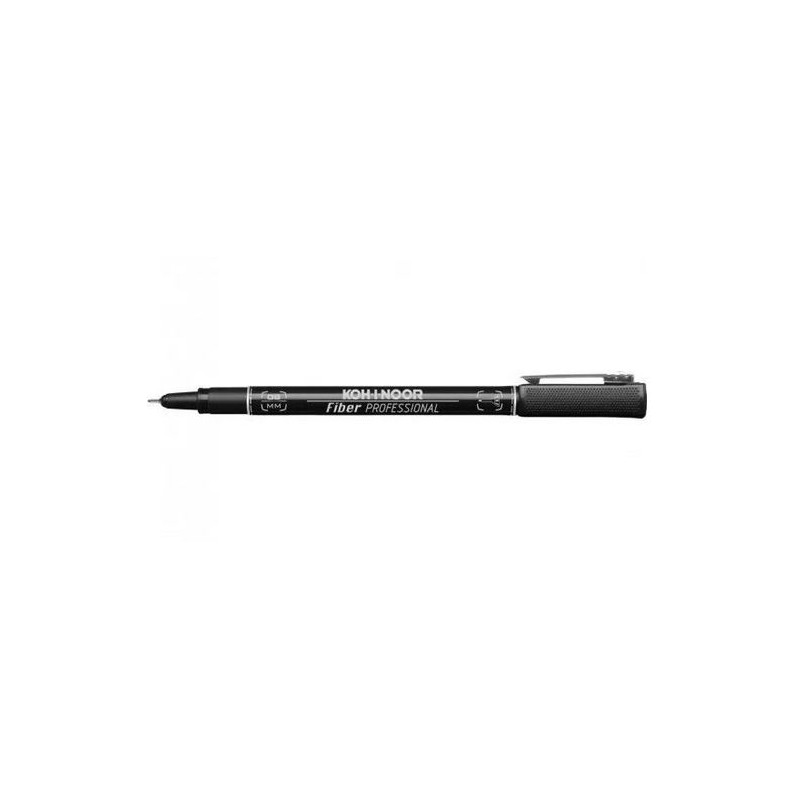 fineliner professional fiber nero 0,8mm [dh2108]
