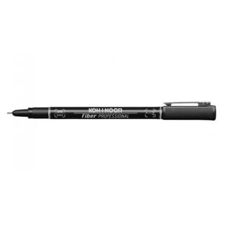 fineliner professional fiber nero 0,8mm [dh2108]