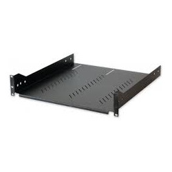 mensola per rack 19'' 465 mm nera