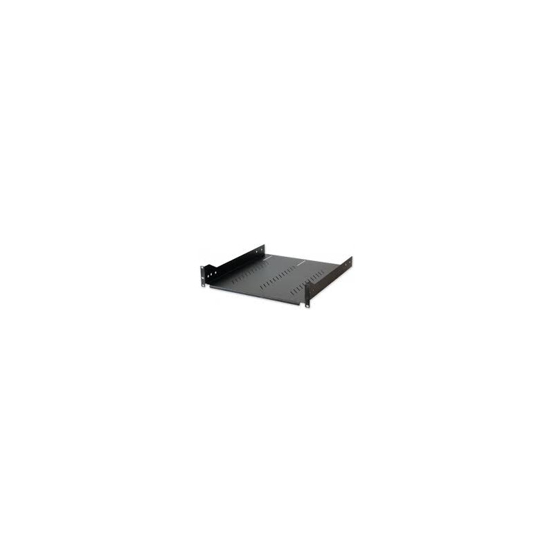 mensola per rack 19'' 465 mm nera