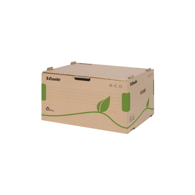 scatola archivio in cartone esselte conteiner ecobox 34x43,9x25,9cm