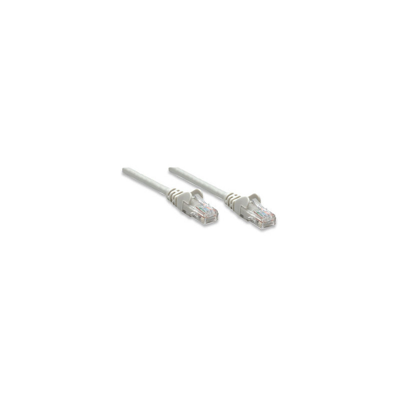 cavo di rete patch in rame cat. 6 grigio utp 10 m